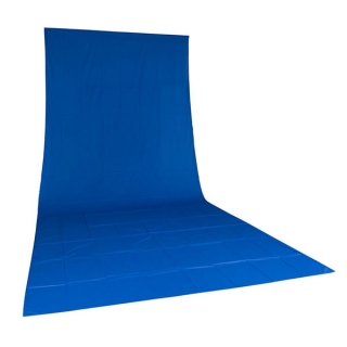 Quadralite textilné pozadie 2.85x6m modré