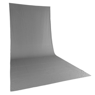 Quadralite textilné pozadie 2.85x6m sivé