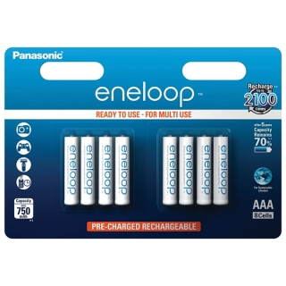 Panasonic Eneloop AAA 8ks