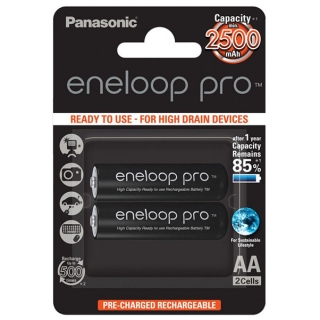 Panasonic Eneloop Pro AA 2ks