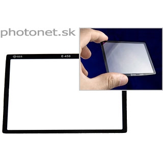 GGS LCD Glass Protector pre Olympus E-450