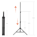 Godox 304 štúdiový statív 200cm Godox 304 štúdiový statív 200cm