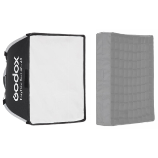 Godox EazyFlow Rect 40x40cm rýchloskladací softbox s voštinou (uchytenie Bowens) Godox EazyFlow Rect 40x40cm rýchloskladací softbox s voštinou (uchytenie Bowens)