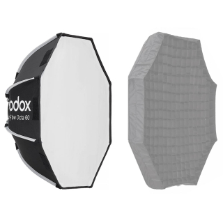 Godox EazyFlow Octa 60cm rýchloskladací softbox oktagon s voštinou (uchytenie Bowens) Godox EazyFlow Octa 60cm rýchloskladací softbox oktagon s voštinou (uchytenie Bowens)