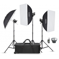 Godox MS200-D Trio Kit sada bleskov 3x 200Ws