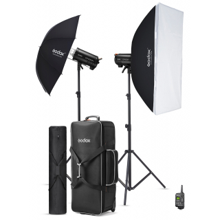 Godox QT400IIIM-C Dual Kit sada bleskov 2x 400Ws