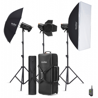 Godox QT600IIIM-D Trio Kit sada bleskov 3x 600Ws