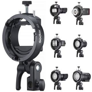 Godox S3 držiak blesku s bajonetom Bowens