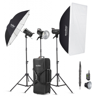 Godox SK300IIV-D Trio Kit sada bleskov 3x 300Ws