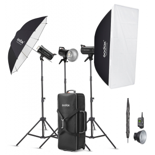 Godox SK400IIV-D Trio Kit sada bleskov 3x 400Ws