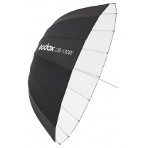 Godox UB-130W parabolický dáždnik biely odrazný 130cm