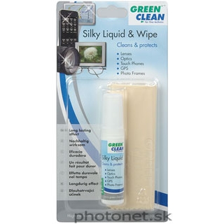 Green Clean Silky Liquid and Wipe