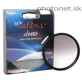 GreenL šedý prechodový filter 62mm