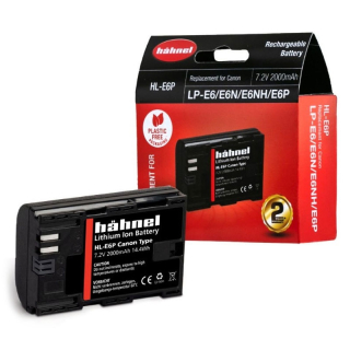 Hähnel LP-E6P (LP-E6NH / LP-E6N / LP-E6) batéria pre Canon Hähnel LP-E6P (LP-E6NH / LP-E6N / LP-E6) batéria pre Canon