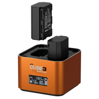 Hähnel ProCube3 duálna profi nabíjačka pre Sony