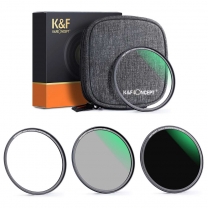 K&F Concept Nano-X Magnetic Kit (UV, CPL, ND1000) 72mm