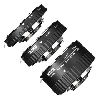 Meike medzikrúžky pre Nikon F