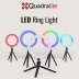 Quadralite LED Ring Light RGB 12 kruhové svetlo