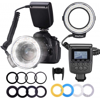 Neewer RF550 LED Ring Flash blesk/svetlo