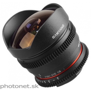 Samyang 8mm T3.8 Fish-Eye CS VDSLR pre Nikon