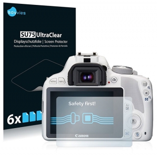 Savvies SU75 UltraClear ochranná fólia LCD 6ks pre Canon 100D