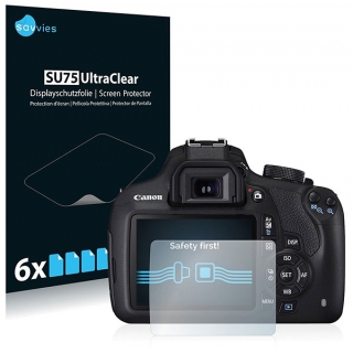 Savvies SU75 UltraClear ochranná fólia LCD 6ks pre Canon 1200D