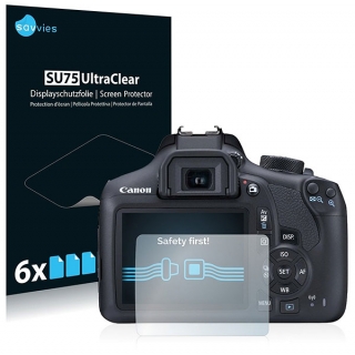 Savvies SU75 UltraClear ochranná fólia LCD 6ks pre Canon 1300D