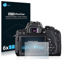 Savvies SU75 UltraClear ochranná fólia LCD 6ks pre Canon 750D