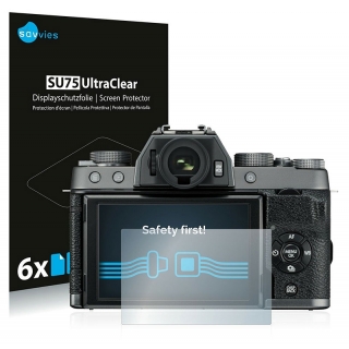 Savvies SU75 UltraClear ochranná fólia LCD 6ks pre Fujifilm X-T100
