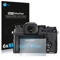Savvies SU75 UltraClear ochranná fólia LCD 6ks pre Fujifilm X-T2