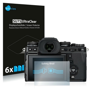 Savvies SU75 UltraClear ochranná fólia LCD 6ks pre Fujifilm X-T3