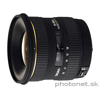 Sigma 10-20mm  f/4-5.6 EX DC HSM pre Canon
