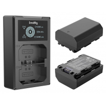 SmallRig NP-FZ100 Sony Dual Kit duálna nabíjačka + 2 batérie