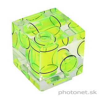 Vodováha do sánok blesku - kocka