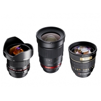 Walimex Pro set objektívov pre Nikon (made by Samyang)