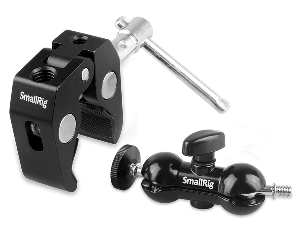 SmallRig 1138 Super Clamp with Duble Ball Head - PHOTONET.SK